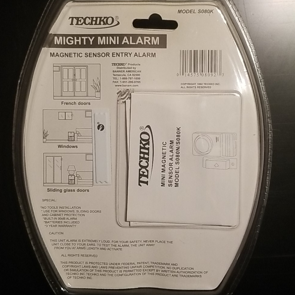 🚔Techko Mini Alarm System - Picture 2 of 6